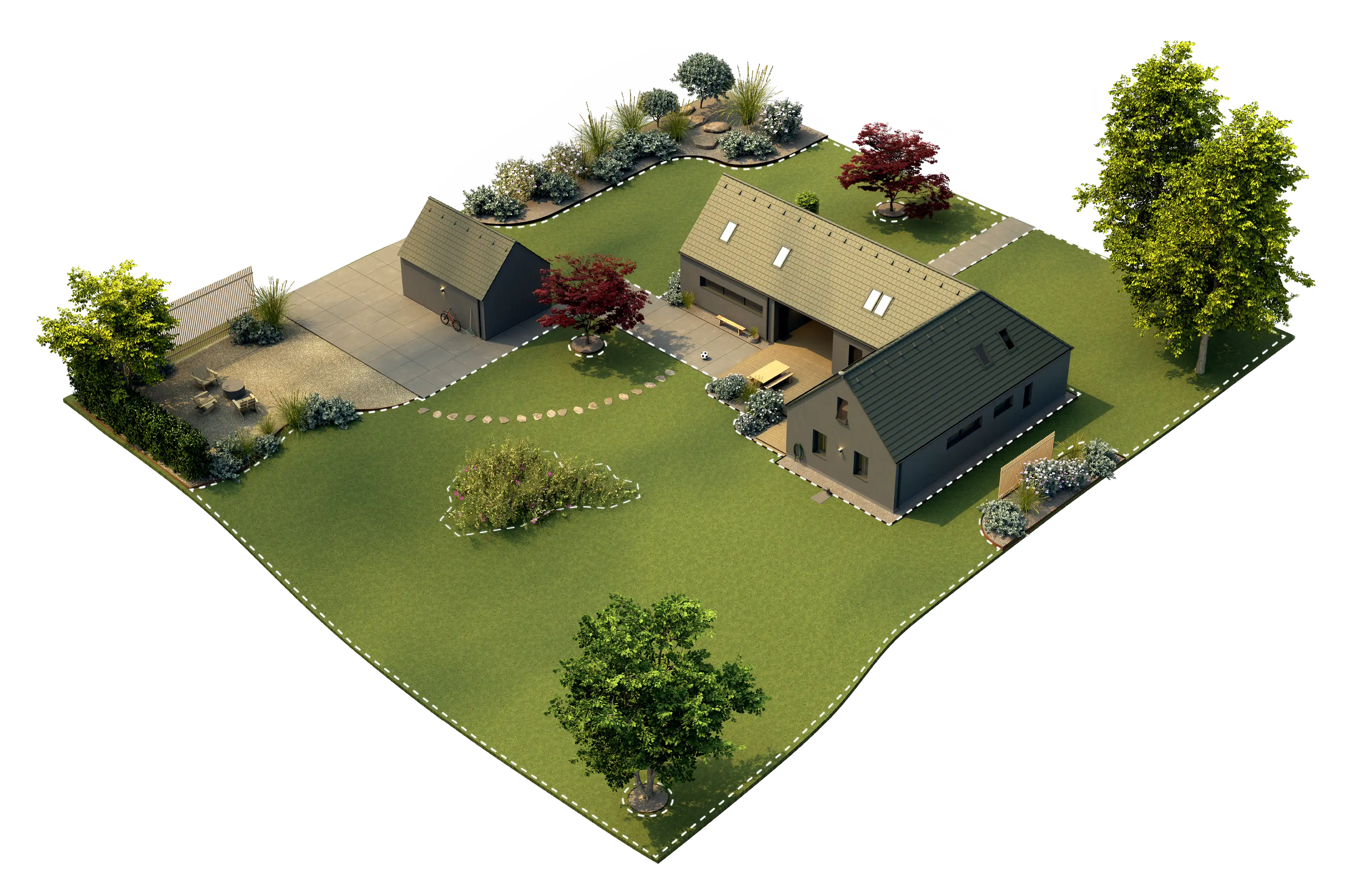 Bezdrátová instalace pro jakoukoliv zahradu